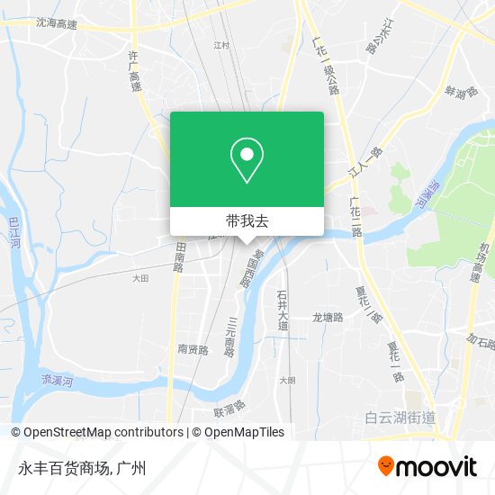 永丰百货商场地图