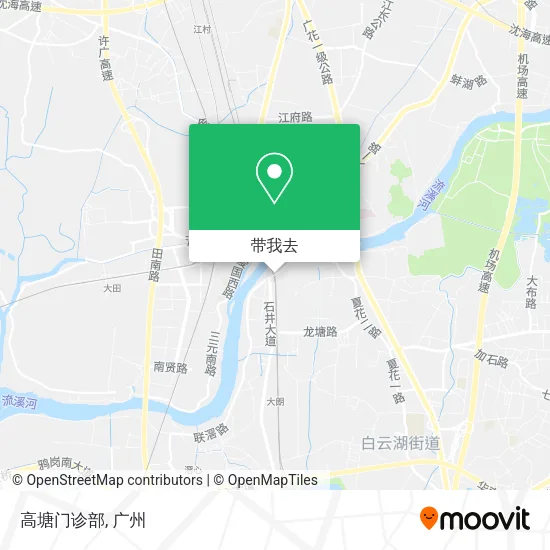 高塘门诊部地图