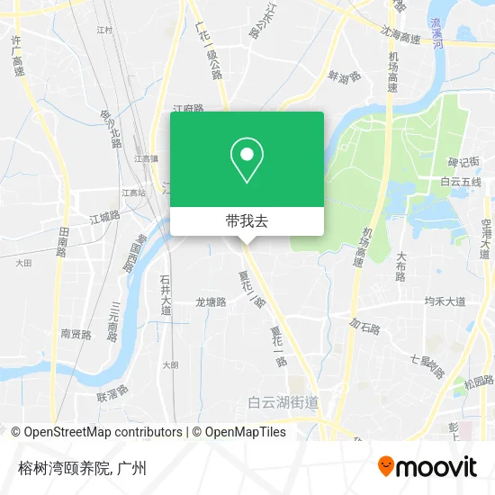 榕树湾颐养院地图
