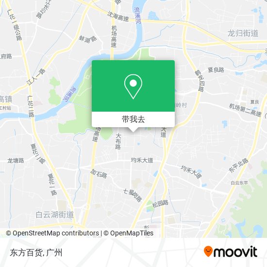 东方百货地图