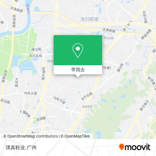 璞真鞋业地图