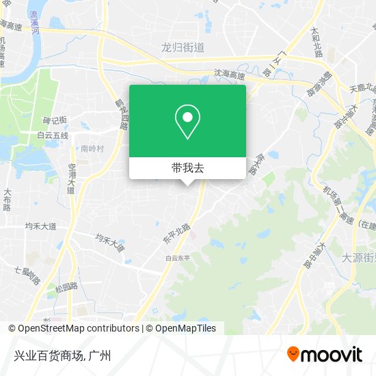 兴业百货商场地图