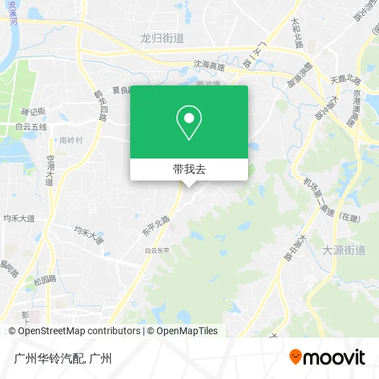 广州华铃汽配地图