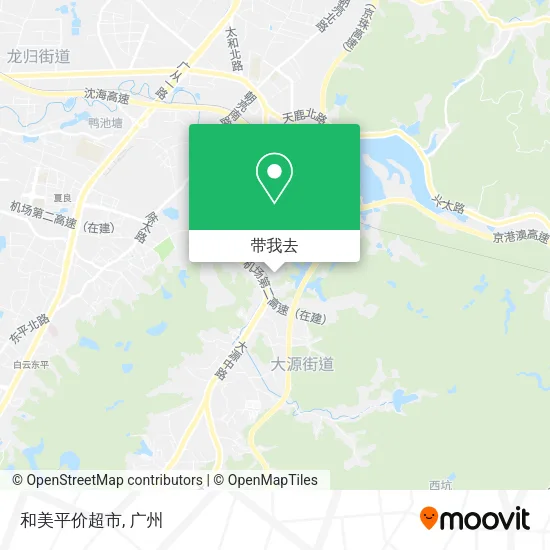 和美平价超市地图