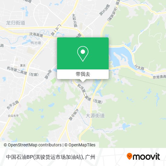 中国石油BP(淇骏货运市场加油站)地图