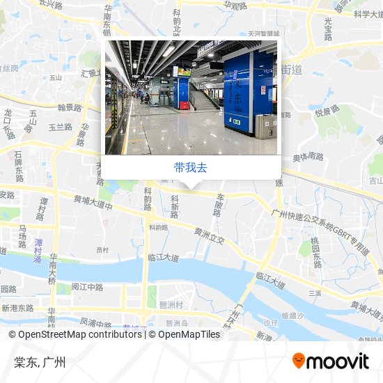 棠东地图