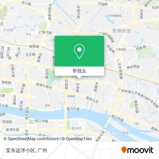 棠东远洋小区地图