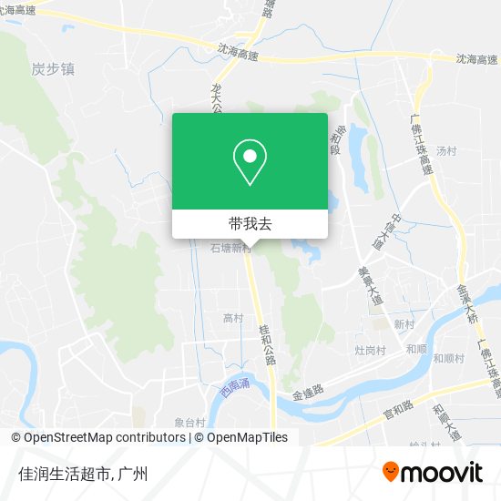 佳润生活超市地图