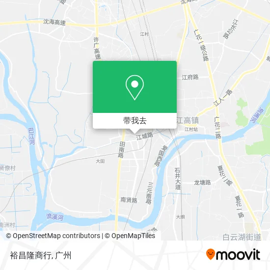 裕昌隆商行地图