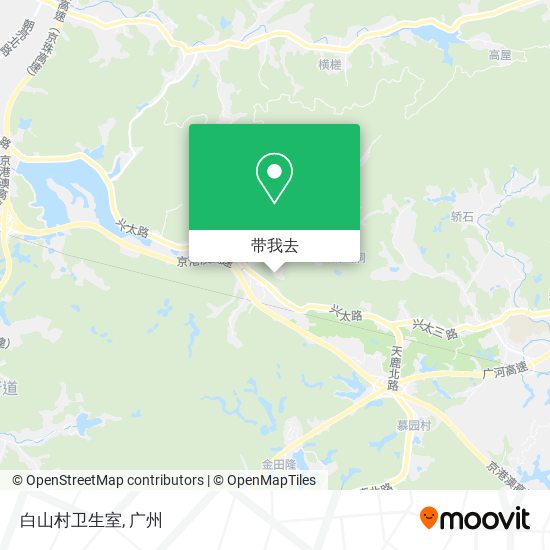 白山村卫生室地图