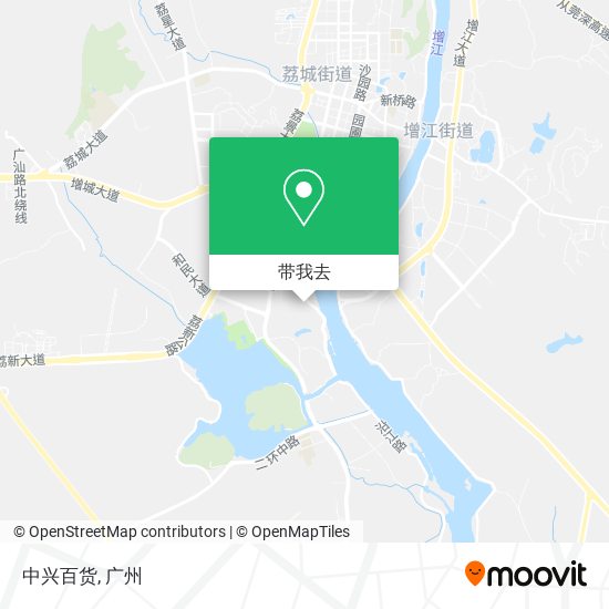 中兴百货地图