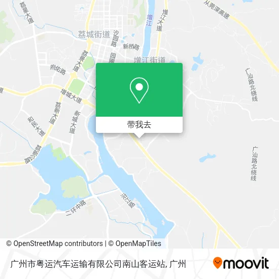 广州市粤运汽车运输有限公司南山客运站地图