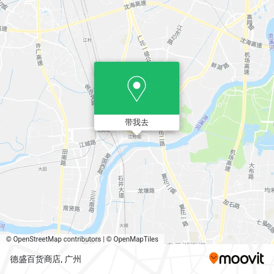 德盛百货商店地图