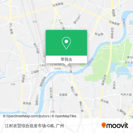 江村农贸综合批发市场-G栋地图