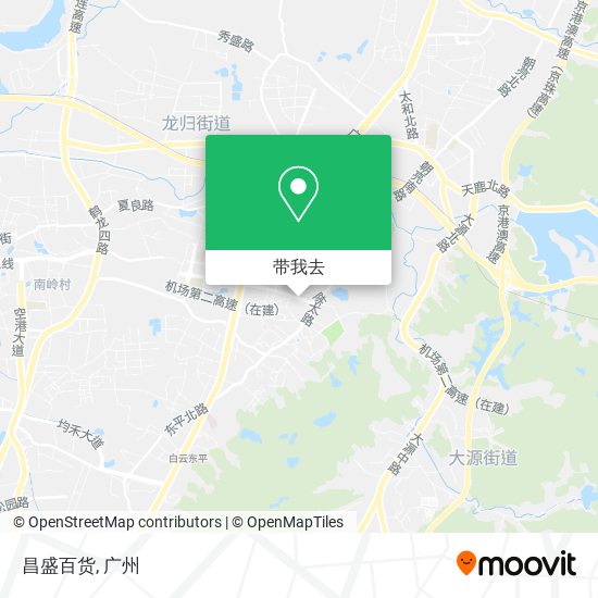 昌盛百货地图