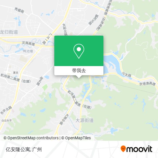 亿安隆公寓地图