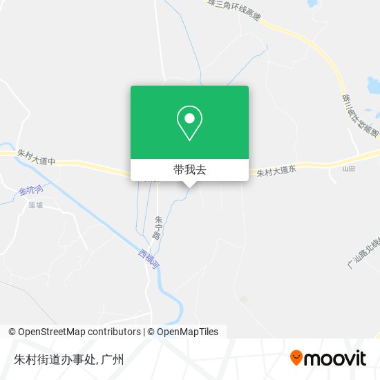 朱村街道办事处地图