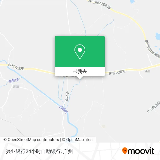 兴业银行24小时自助银行地图