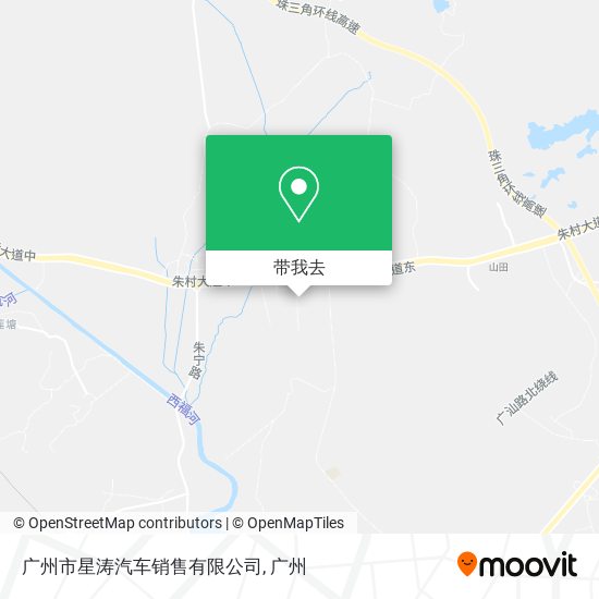 广州市星涛汽车销售有限公司地图