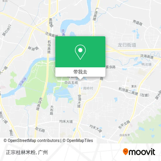 正宗桂林米粉地图