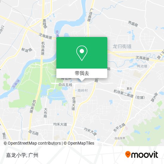 嘉龙小学地图