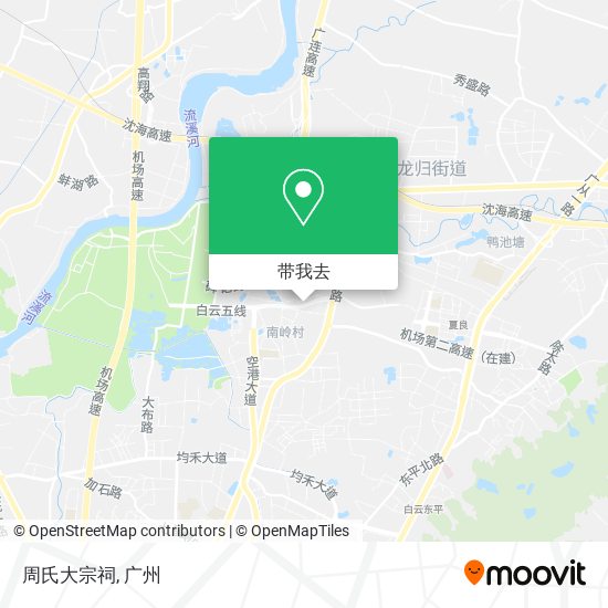 周氏大宗祠地图