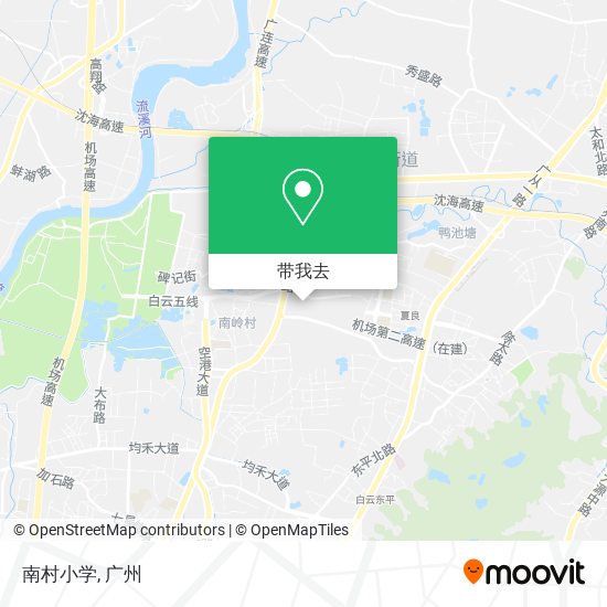 南村小学地图