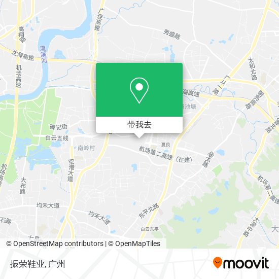 振荣鞋业地图