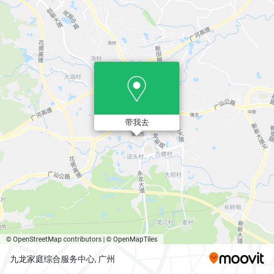 九龙家庭综合服务中心地图