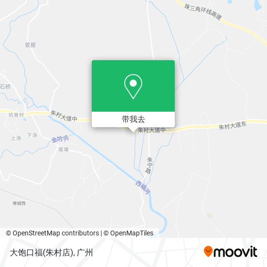 大饱口福(朱村店)地图