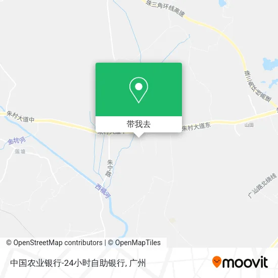 中国农业银行-24小时自助银行地图