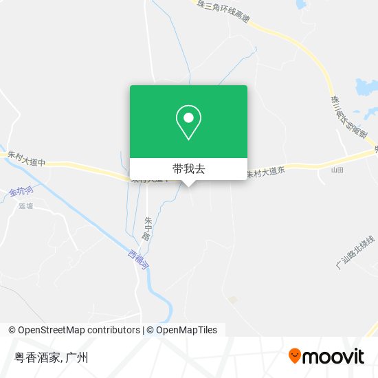 粤香酒家地图