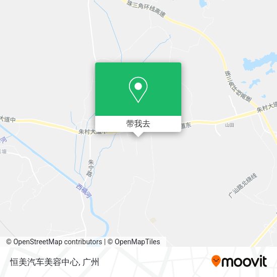 恒美汽车美容中心地图