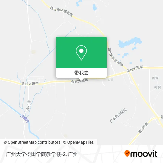 广州大学松田学院教学楼-2地图