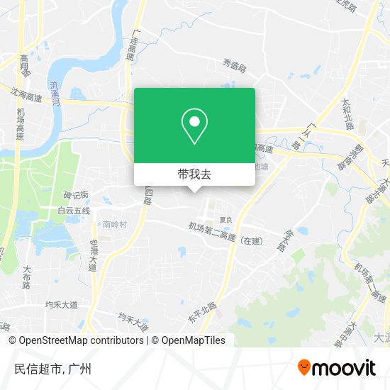 民信超市地图