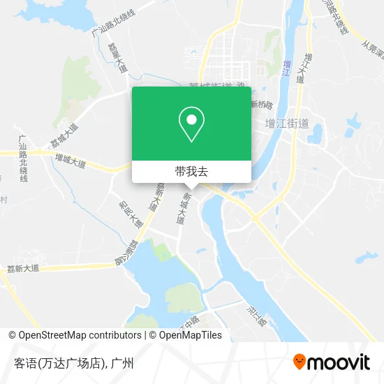 客语(万达广场店)地图