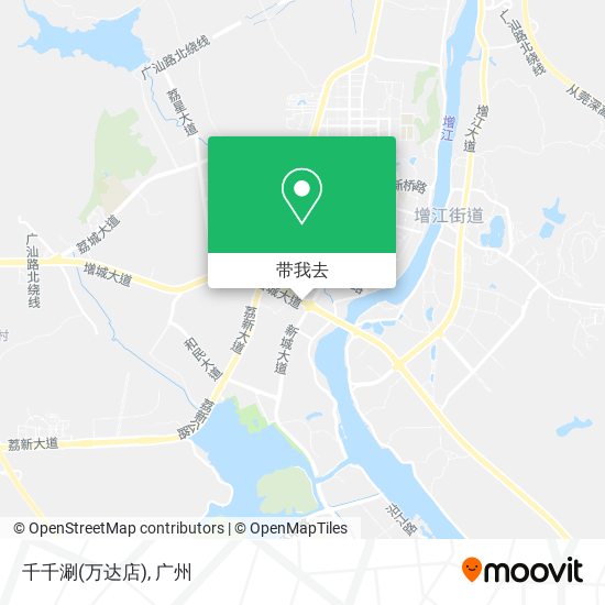 千千涮(万达店)地图