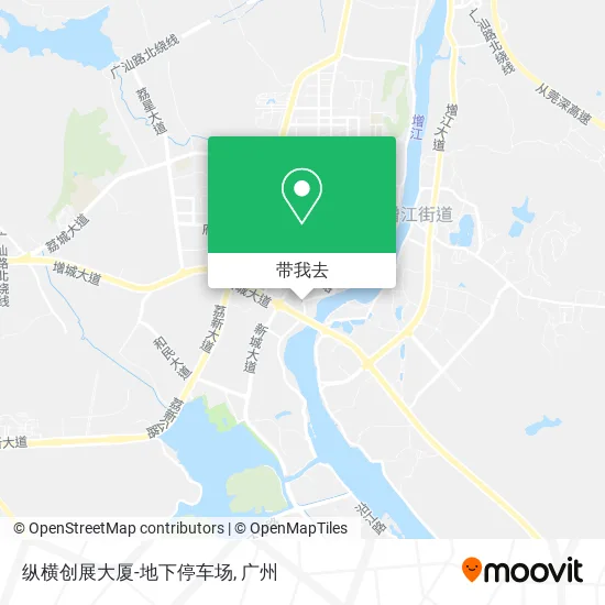 纵横创展大厦-地下停车场地图