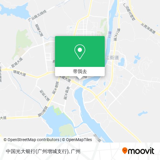 中国光大银行(广州增城支行)地图