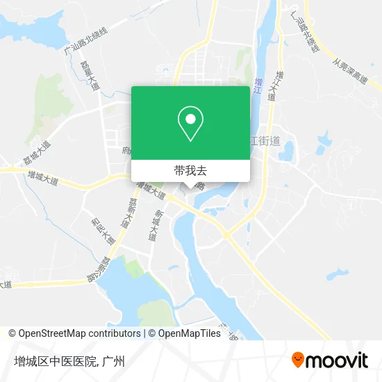 增城区中医医院地图