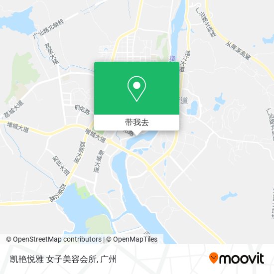 凯艳悦雅 女子美容会所地图