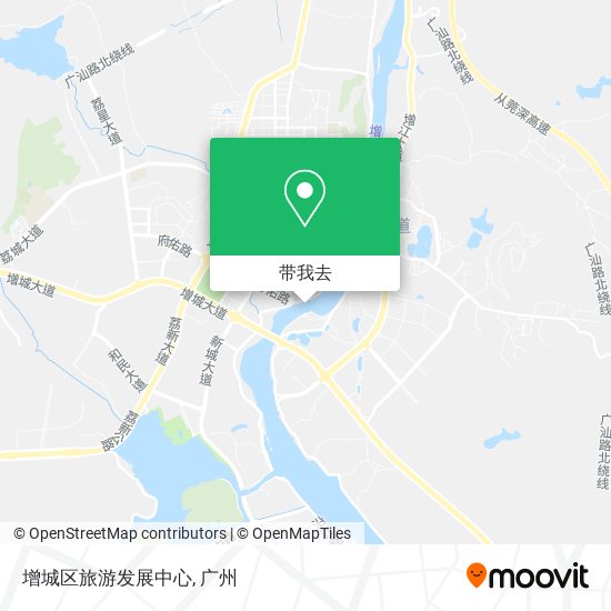增城区旅游发展中心地图