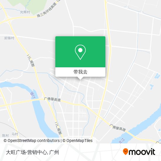 大旺广场-营销中心地图