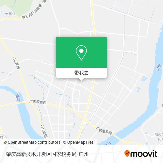 肇庆高新技术开发区国家税务局地图