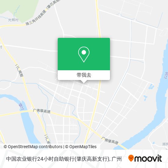 中国农业银行24小时自助银行(肇庆高新支行)地图