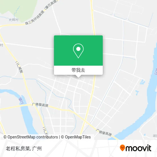 老程私房菜地图