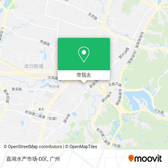 嘉湖水产市场-D区地图