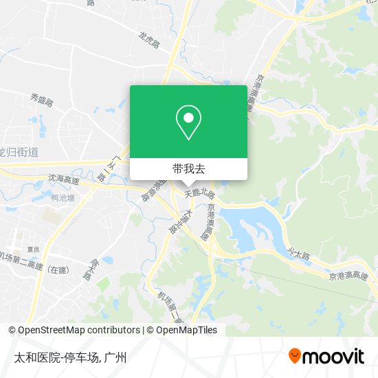 太和医院-停车场地图