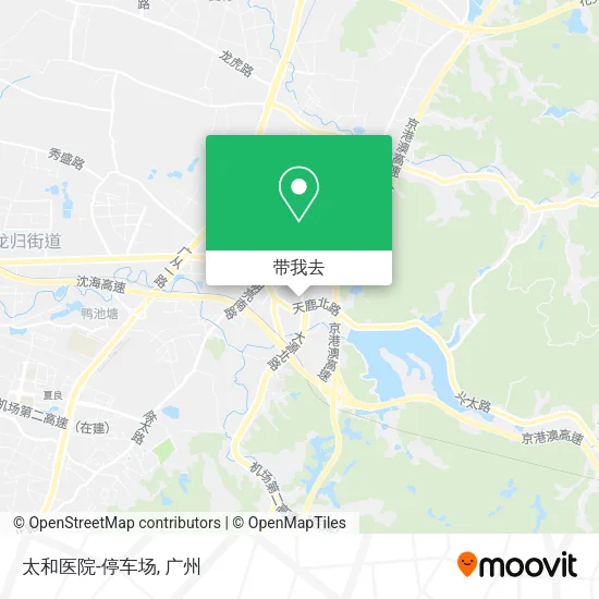 太和医院-停车场地图