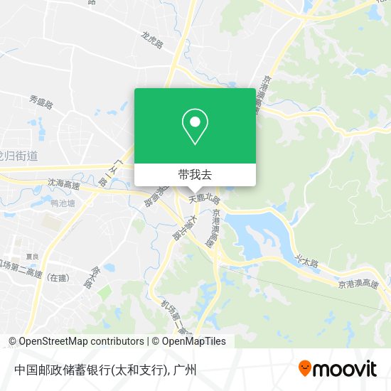 中国邮政储蓄银行(太和支行)地图